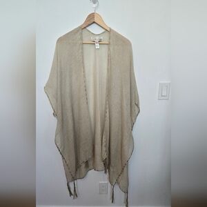 Vintage Havana Tan Poncho